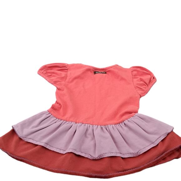 Matilda Jane Hide And Seek Coral And Purple Ruffle Top Size 4 - Picture 11 of 12